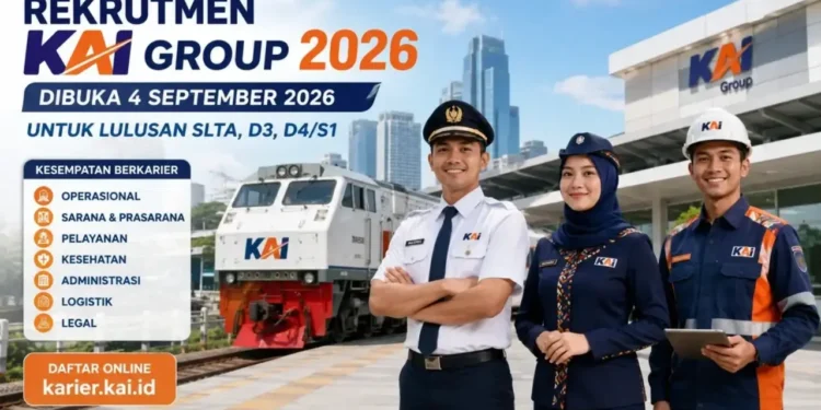 Rekrutmen KAI Group 2026 Dibuka