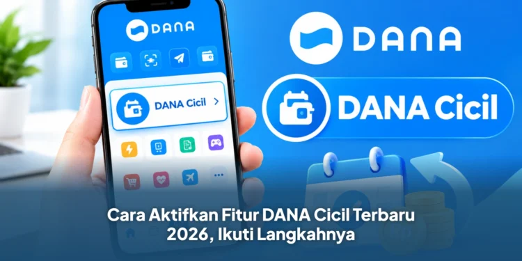 Cara Aktifkan Fitur DANA Cicil Terbaru 2026, Ikuti Langkahnya