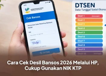 Cara Cek Desil Bansos 2026 Melalui HP, Cukup Gunakan NIK KTP