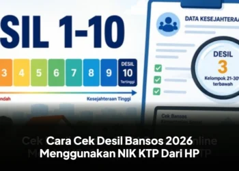 Cara Cek Desil Bansos 2026 Menggunakan NIK KTP Dari HP