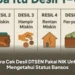Cara Cek Desil DTSEN Pakai NIK Untuk Mengetahui Status Bansos