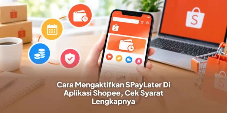 Cara Mengaktifkan SPayLater Di Aplikasi Shopee, Cek Syarat Lengkapnya