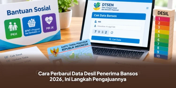 Cara Perbarui Data Desil Penerima Bansos 2026, Ini Langkah Pengajuannya
