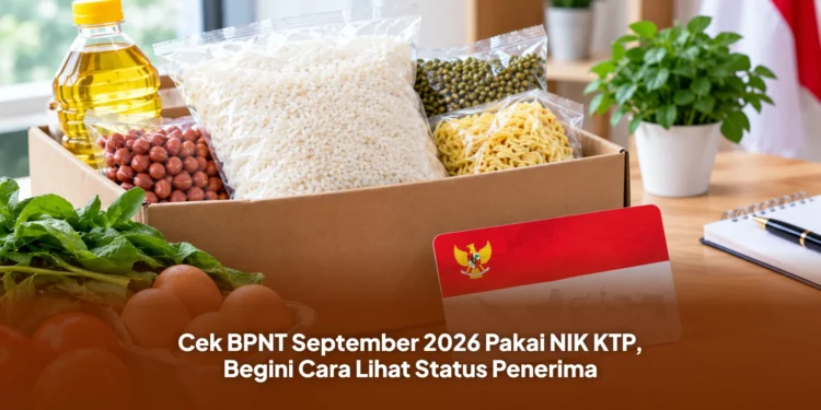 Cek BPNT September 2026 Pakai NIK KTP, Begini Cara Lihat Status Penerima