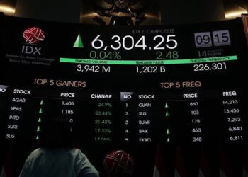 Jelang Pengumuman BI Rate, IHSG Menguat 0,64% ke 6.317 pada Sesi I