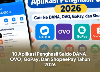 10 Aplikasi Penghasil Saldo DANA, OVO, GoPay, Dan ShopeePay Tahun 2026