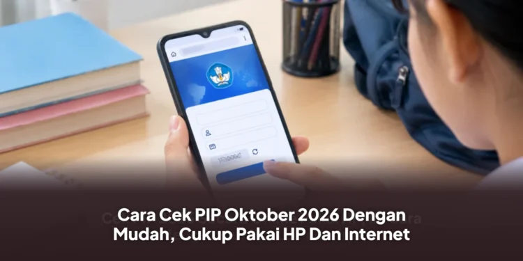 Cara Cek PIP Oktober 2026 Dengan Mudah, Cukup Pakai HP Dan Internet