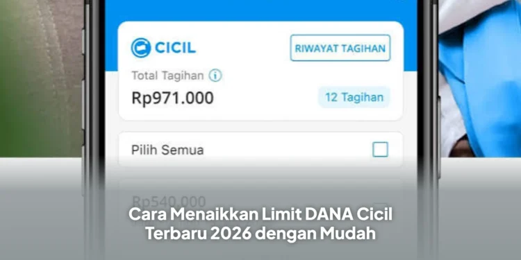 Cara Menaikkan Limit DANA Cicil Terbaru 2026 dengan Mudah