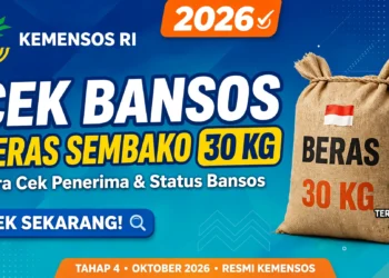 Cek Bansos Beras Sembako 30 Kg Oktober Desember 2026