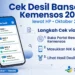 Cek Desil Bansos Kemensos Oktober 2026 Lewat HP Pakai NIK KTP