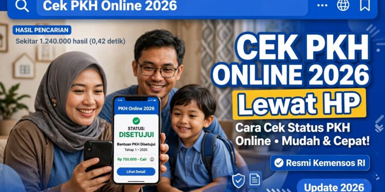 Cara Cek PKH Online Lewat HP Pakai NIK KTP Tahap 4 2026 Resmi