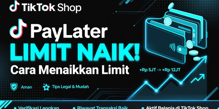 Cara Menaikkan Limit TikTok PayLater