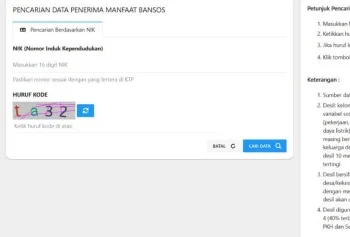 Link Cek Bansos Kemensos Resmi Pakai NIK KTP, Ini Cara Cek Status Penerima 2026